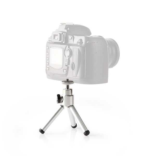 Miniatyrbillede 2 af 7: Nedis TPOD1000GY kamerastativ Digital-/filmkameraer 3 ben Sølv