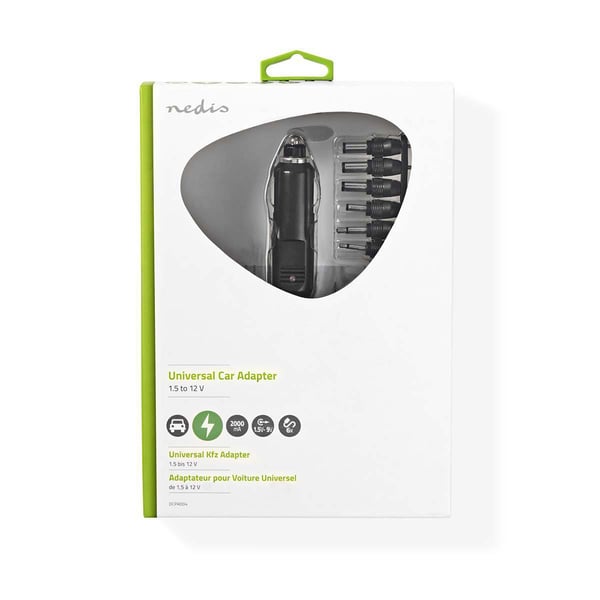 Miniatyrbillede 4 af 4: Nedis DCPA004 strømadapter og vekselret Automatisk 24 W Sort