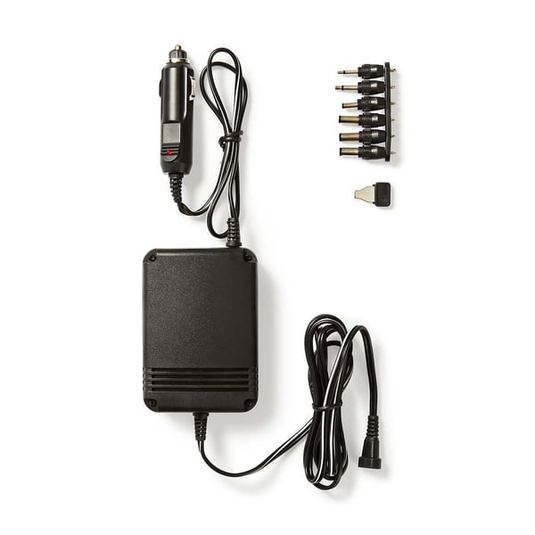 Miniatyrbillede 3 af 4: Nedis DCPA004 strømadapter og vekselret Automatisk 24 W Sort