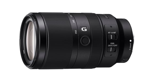 Sony SEL70350G SLR Telezoomobjektiivi Musta