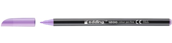 Edding 1200 filtpen Fin Violet 1 stk
