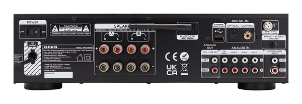 Aiwa AMR-200DAB/BK ljudförstärkare 2.0 kanaler Hem Svart