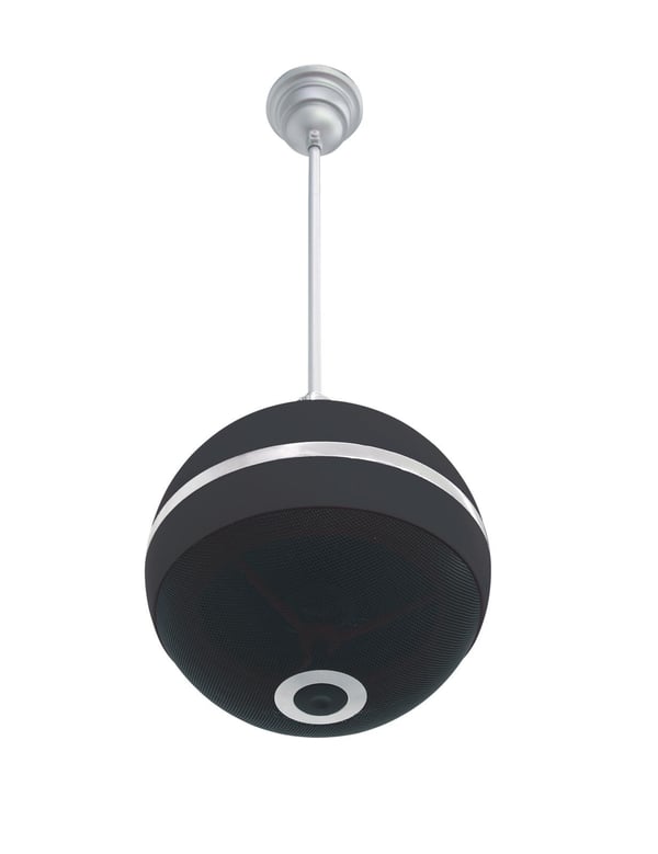 Omnitronic 80710428 högtalare 2-vägs Svart, Silver Kabel 10 W