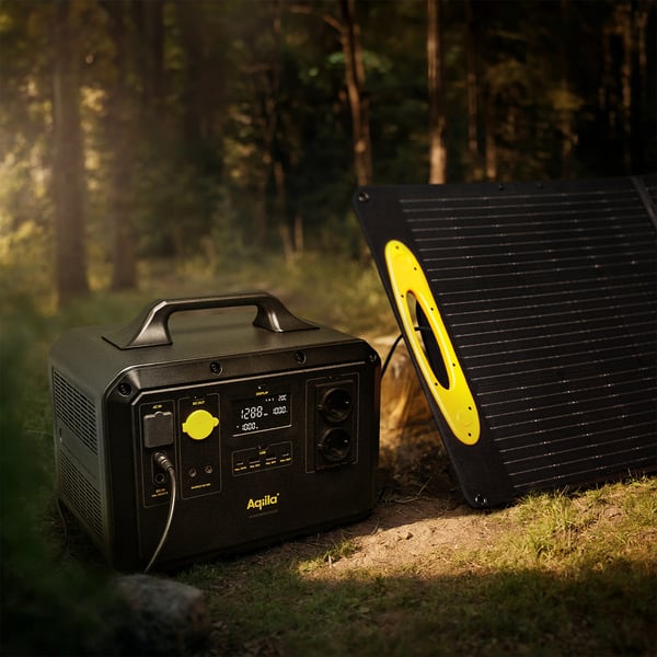 Miniatyrbillede 5 af 6: Aqiila 406005 solpanel 200 W Monokrystallinsk silicium