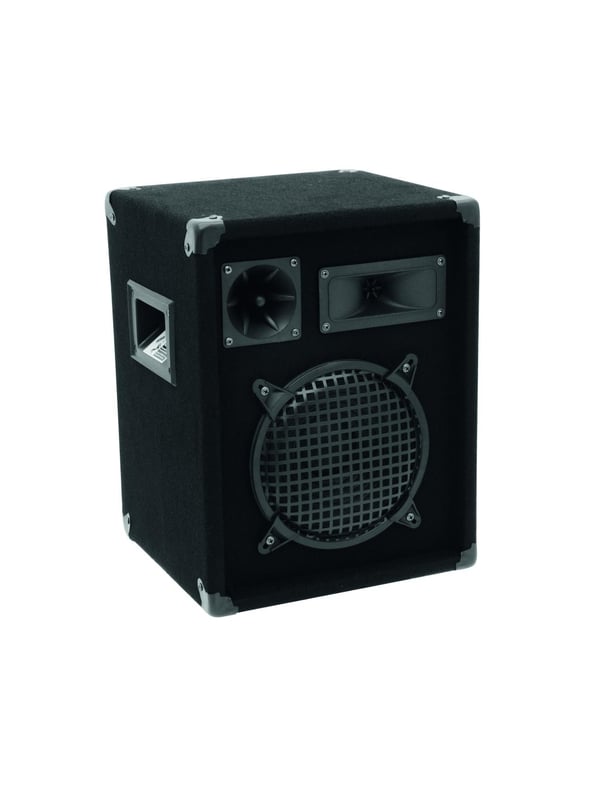 Miniatyrbild 1 av 3: Omnitronic DX-822 3-vägs Svart Kabel 150 W