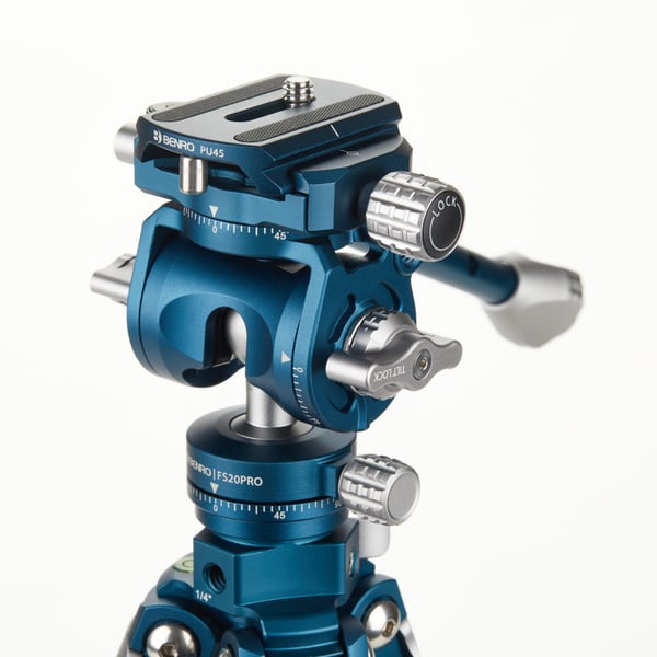 Miniatyrbild 2 av 10: Benro TCBC15FS20PROC stativ Smartphone/digitalkamera 3 ben Svart, Blå
