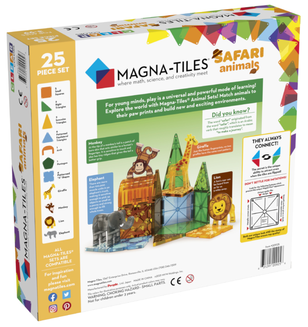 Miniatyrbillede 3 af 4: Magna-Tiles 20925 byggeklods