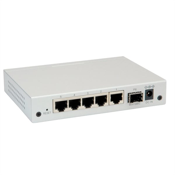 Miniatyrbillede 3 af 5: ROLINE 21.14.3523 netværksswitch Administreret Gigabit Ethernet (10/100/1000) Grå