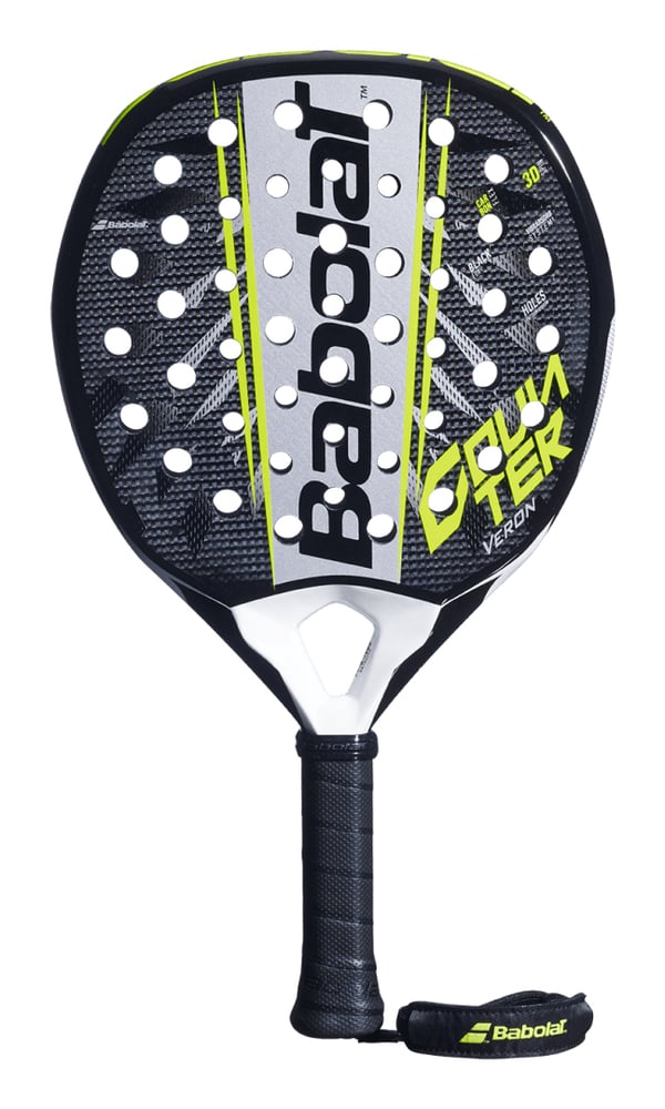 Miniatyrbild 1 av 5: Babolat Counter Veron 2.6 Svart, Gul, Grå Kol, EVA (Ethylene Vinyl Acetate) 1 styck
