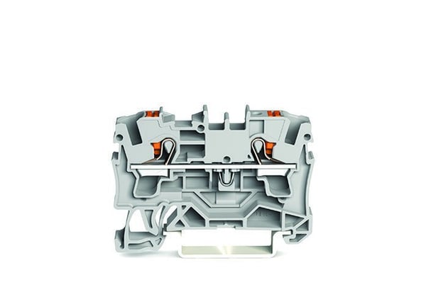 Miniatyrbillede 1 af 3: Wago 2L-GENNEMG.KL.M.TRYK. 4MM² GR / WAGO 2204-1201