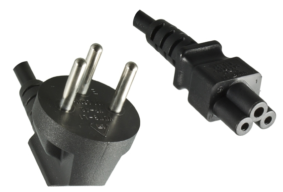 DINIC CB-3-ISR virtajohto Musta 1,8 m Virtapistoke tyyppi H C5 liitin