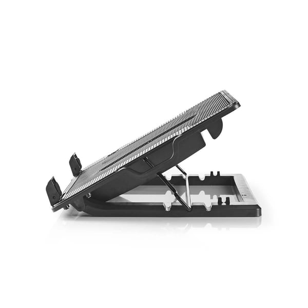 Miniatyrbillede 1 af 8: Nedis NBCR200BK køling til laptop Sort
