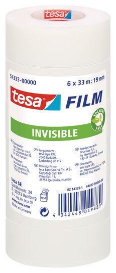 TESA 57333-00000-03 Papperstejp 33 m Polypropylen Translucent