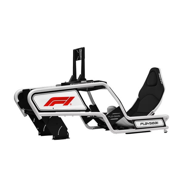 Miniatyrbillede 1 af 6: Playseat Formula Intelligence - F1 Edition Universal gamingstol Polstret sæde Sort, Hvid