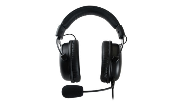 QPAD QH-92 Headset Ledningsført Spil Sort