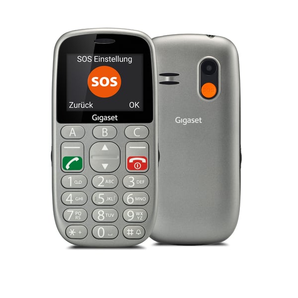 Miniatyrbillede 1 af 11: Gigaset GL390 5,59 cm (2.2") 88 g Sølv Feature telefon