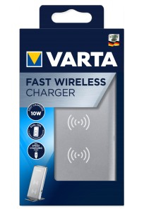 Miniatyrbillede 2 af 2: Varta 57912 101 111 oplader til mobil enhed Smartphone Sølv Vekselstrøm Trådløs opladning Hurtig opladning Indendørs