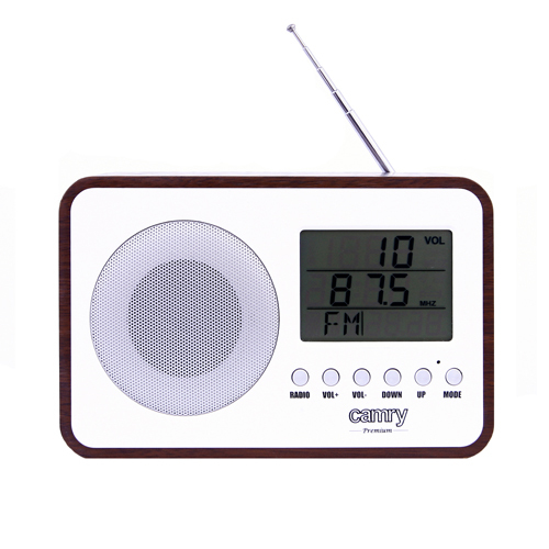 Miniatyrbillede 4 af 6: Camry Premium CR 1153 radio Bærbar Digital Brun, Grå, Hvid