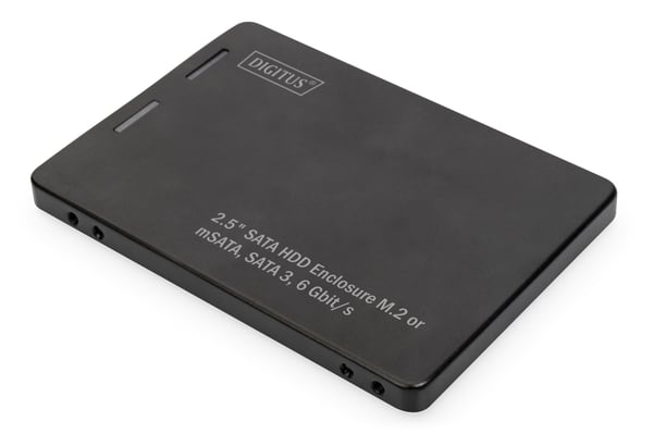 Miniatyrbillede 1 af 12: Digitus DA-71118 drevkabinet SSD kabinet Sort 2.5"