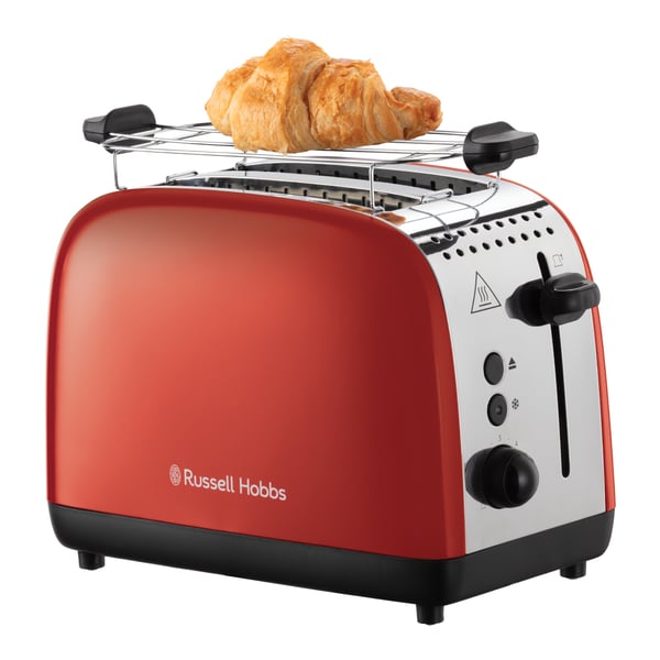 Russell Hobbs 26551-56 6 2 viipale(i)ta 1600 W Punainen, Hopea