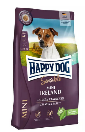 Happy Dog Sensible Mini Ireland 4 kg Aikuinen Jänis, Lohi Happy Dog Sensible Mini Ireland 4 kg Aikuinen Jänis, Lohi
