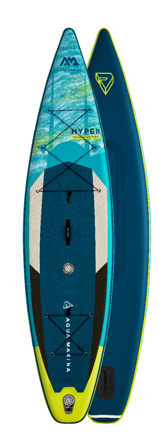 Miniatyrbillede 1 af 10: Aqua Marina HYPER 11′ 6″ Stående padelboard (SUP)