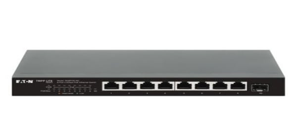Eaton NG8POE-M2 netværksswitch Sort