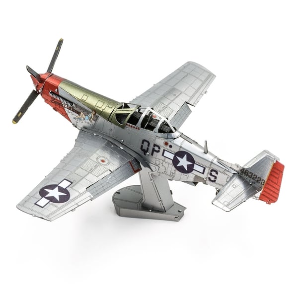 Metal Earth P-51D Mustang Sweet Arlene Pienoismallikiinteäsiipinen ilma-alus Kokoamispakkaus
