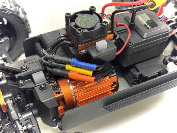 Miniatyrbillede 2 af 15: Absima 16031 Radio-kontrolleret (RC) model Monster lasbil Elektrisk motor 1:16