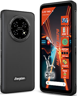 Energizer H67G 17,2 cm (6.78") Kaksois-SIM Android 13 5G USB Type-C 4 GB 128 GB 4900 mAh Musta