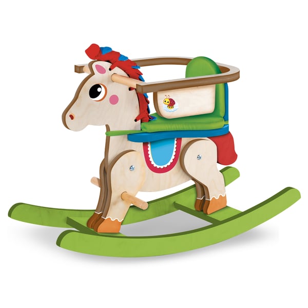 Lisciani Montessori Wood My Baby Pony Päällä istuttava eläin