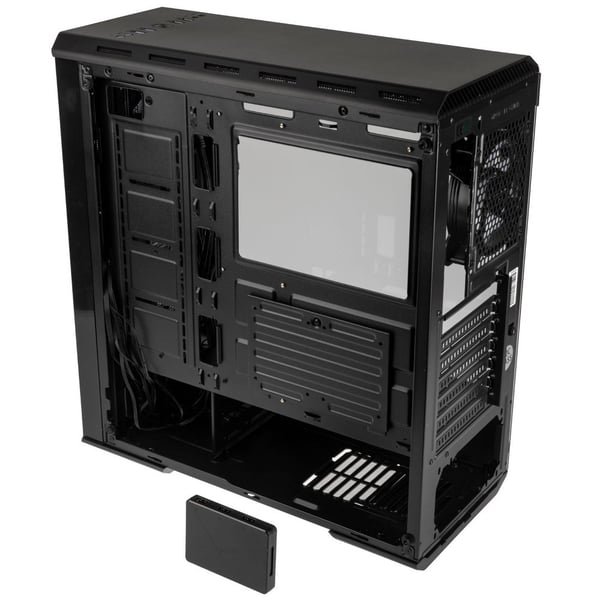 Kolink Levante V2 ARGB Midi Tower Transparent, Sort