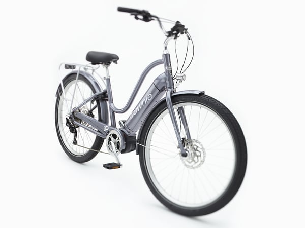 Miniatyrbillede 1 af 11: Electra Bicycle Townie Path Go! 10D EQ Step-Thru Sølv Aluminium M 69,8 cm (27.5") 25 kg