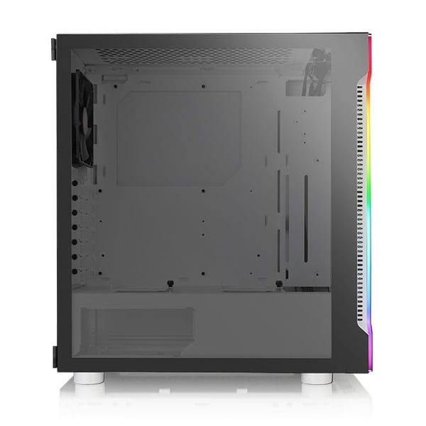 Miniatyrbild 2 av 5: Thermaltake H200 TG Snow RGB Midi Tower Vit