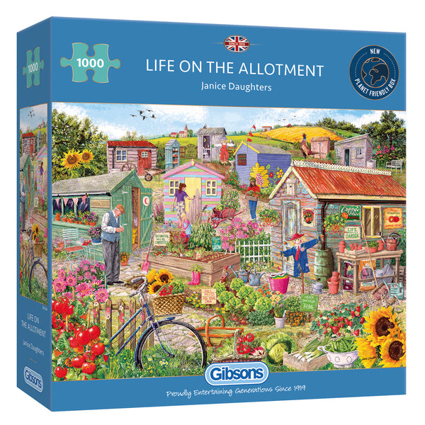 Gibsons Life on the Allotment Kuviopalapeli 1000 kpl