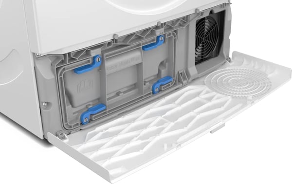 Miniatyrbild 4 av 11: Bosch Serie 6 WQG243D41 tumlare Fristående Frontmatad 9 kg Vit
