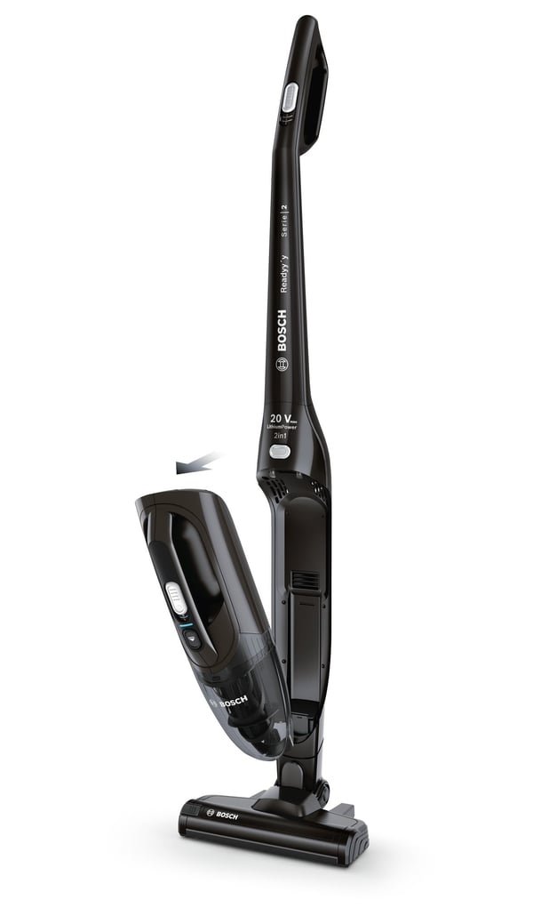 Bosch Serie 2 BBHF220 varsi-imuri & sähköharja 2-in-1-varsi-imuri Akku Kuiva Pussiton Musta