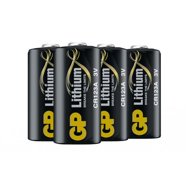 Miniatyrbillede 2 af 2: GP Batteries Lithium CR 123A Engangsbatteri CR123A Lithium-Manganese Dioxide (LiMnO2)