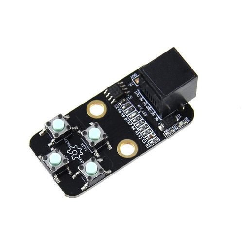 Miniatyrbild 2 av 2: Makeblock 13602 tillbehör till development-moderkort Strömbrytare Svart, Guld, Vit