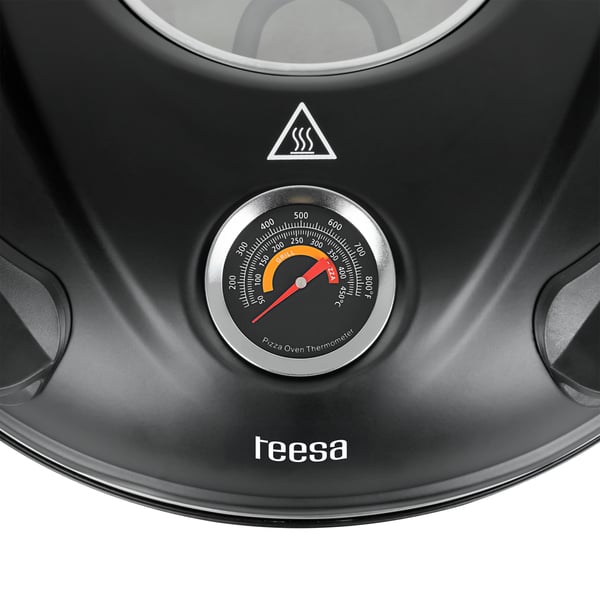 Pikkukuva 6 / 14: Teesa Supreme pitsan valmistaja & uuni 1 pitsa(a) 1200 W Musta