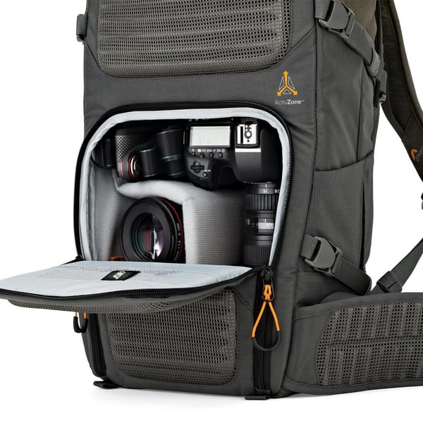 Miniatyrbillede 9 af 11: Lowepro Flipside Trek BP 350 AW Rygsæktaske Grøn, Grå