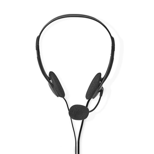 Miniatyrbild 1 av 7: Nedis CHST100BK hörlur och headset Svart