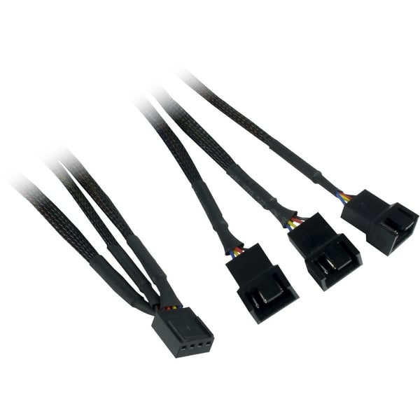 Inter-Tech RS-04 RGB Datorväska Fan 12 cm Svart
