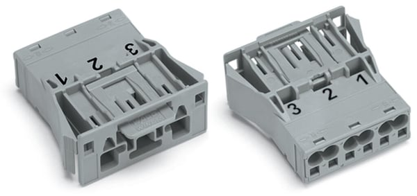 Miniatyrbillede 5 af 5: Wago 770-753 kabelsamler Grå