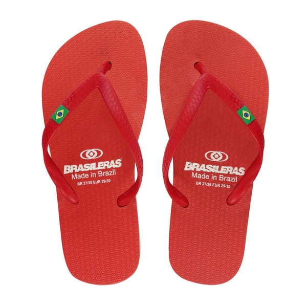 Miniatyrbild 1 av 4: Brasileras UBCLA12_29-30 flip flop och badtoffla Röd