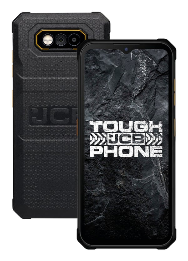 JCB Phone Toughphone E10 16,8 cm (6.6") Dual SIM Android 15 4G USB Type-C 8 GB 64 GB 6500 mAh Sort