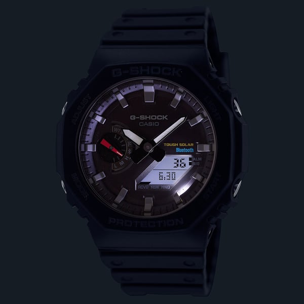 Pikkukuva 9 / 11: Casio G-Shock GA-B2100-1A Rannekello Mies Musta