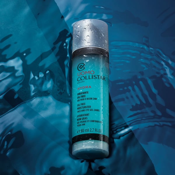 Miniatyrbillede 4 af 4: Collistar Uomo Hydra Oil Free Moisturizer ansigt fugtighedscreme Mænd 80 ml Gele