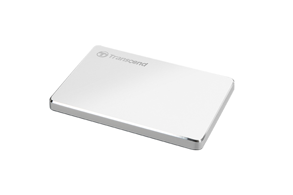Pikkukuva 3 / 3: Transcend StoreJet 25C3S ulkoinen kovalevy 1 TB 2.5" USB Type-C 3.2 Gen 1 (3.1 Gen 1) Hopea