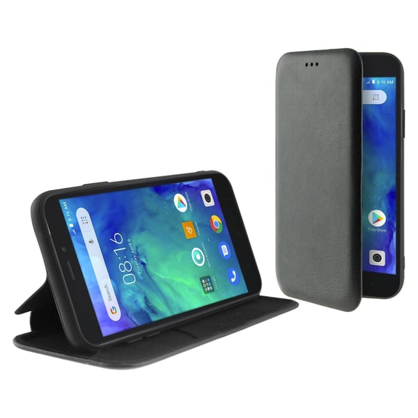 Ksix B9071FU82 mobiltelefon etui 12,7 cm (5") Folie Sort